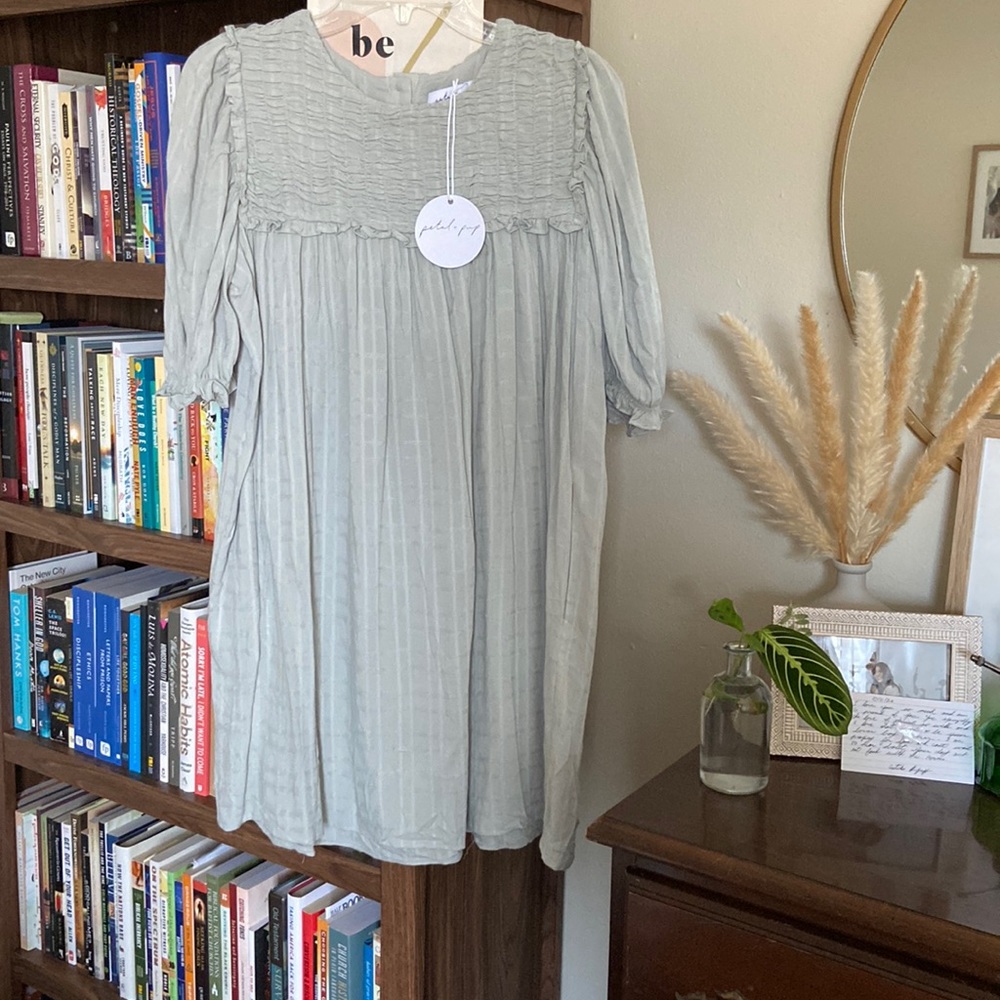Petal & Pup Sage Dress